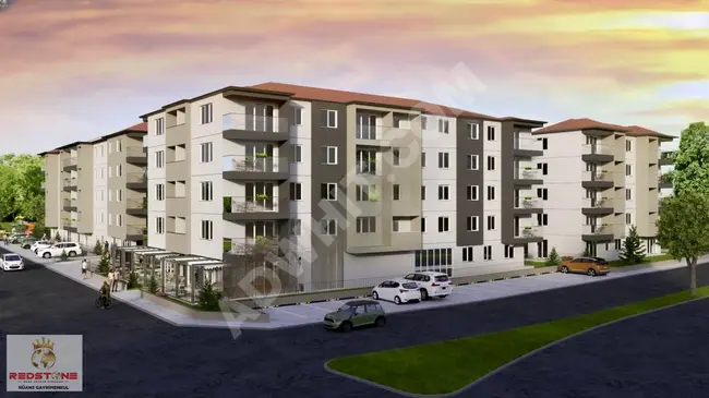 3+1 apartment for sale in the BİGA KORUPARK project in the ÇANAKKALE area