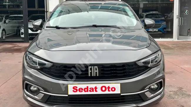 FIAT EGEA HB 1.4 URBAN موديل 2022, عداد 77.895 كم, بضريبة 20%, تقسيط 12 شهر على بطاقة الائتمان