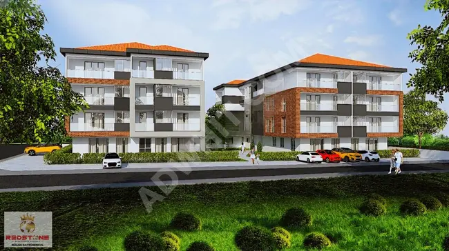 1+1 apartment for sale in the Çanakkale Biga Konaklari Çan Street project