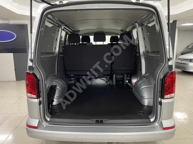 Volkswagen Transporter موديل 2022 بقوة 150 حصان -شاسيه قصير -DSG- اوتوماتيك- فان نقل ركاب -4+1 بدون عيوب - 23.000 كم