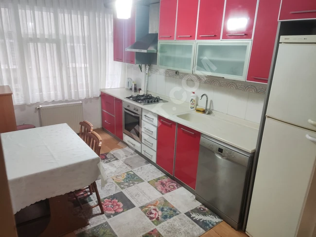 Furnished 3+1 apartment for rent in ŞİRİNEVLER