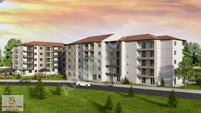 2+1 apartment for sale within the BİGA KORUPARK project in the ÇANAKKALE area