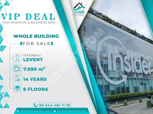 Investment opportunity for businessmen and investors: Commercial building for sale in Istanbul