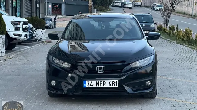 2018 - HONDA CİVİC RS -  السيارة الأرخص في تركيا - فتحة سقف بانورامي