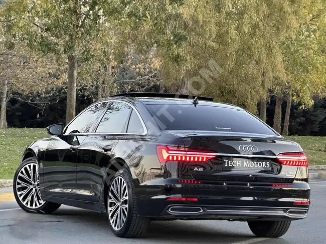 2019 - AUDİ A6 QUATRO DESİNG 40TDİ - سقف زجاجي - جنوطة - بدون طلاء - بدون سجل اضرار