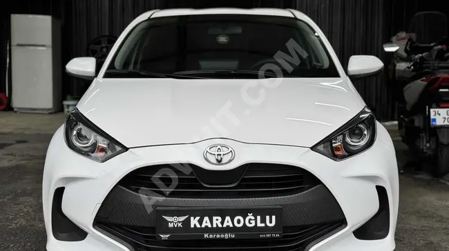 سيارة TOYOTA YARİS موديل 2022 - بمسافة 59,000 كم - بدون أي أخطاء وبدون طلاء