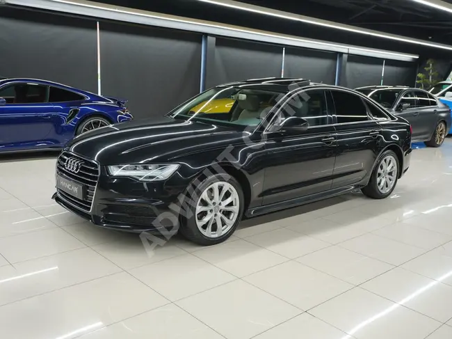 سيارة AUDİ A6 QUATTRO-VAKUM موديل 2018 - نظام ملاحة مزدوج - مصابيح MATRİX - سقف شمسي