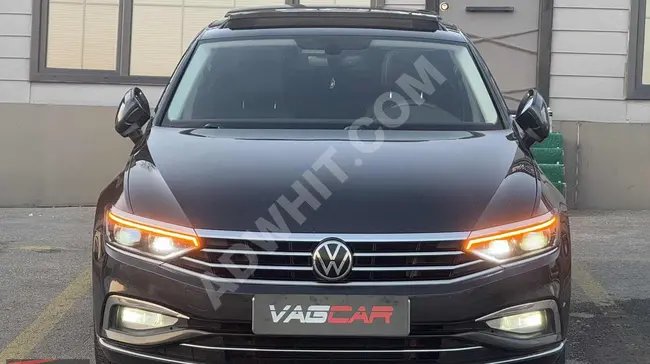 سيارة VW PASSAT ELEGANCE موديل 2021 - سقف زجاجي - شارة جديدة - ذاكرة - تدفئة - تدليك