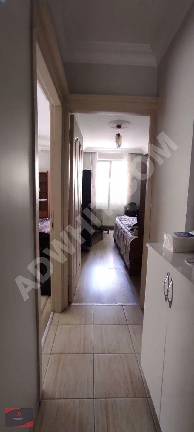 Empty 2+1 apartment for sale in a central location behind ATAKÖY Hospital