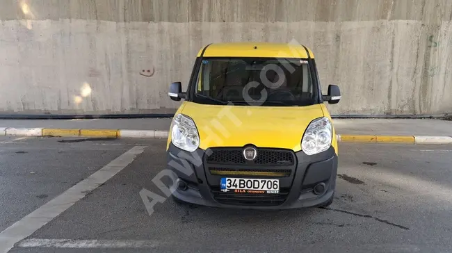 Fiat DOBLO موديل 2014 ببابين منزلقين, صندوق مغلق, مع فاتورة