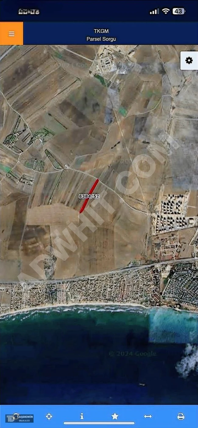 Land for sale behind 3_4 ETAP of SİLİVRİ KİPTAŞ in SEMİZKUM.