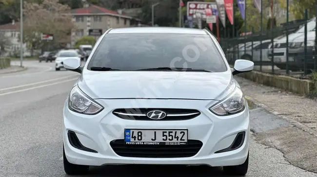 سيارة HYUNDAİ ACCENT BLUE موديل 2017  بناقل حركة أوتوماتيكي مع إمكانية التقسيط على 12 شهرًا عبر بطاقة الائتمان