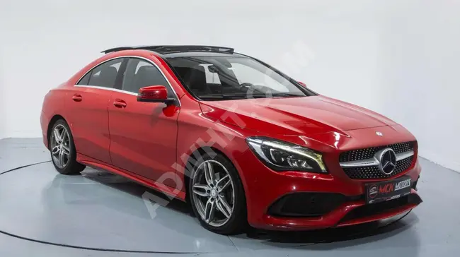 MÇK'MOTORSDAN MERCEDES CLA 180d AMG MAKYAJLI ÇİFT HAFIZA KIRMIZI