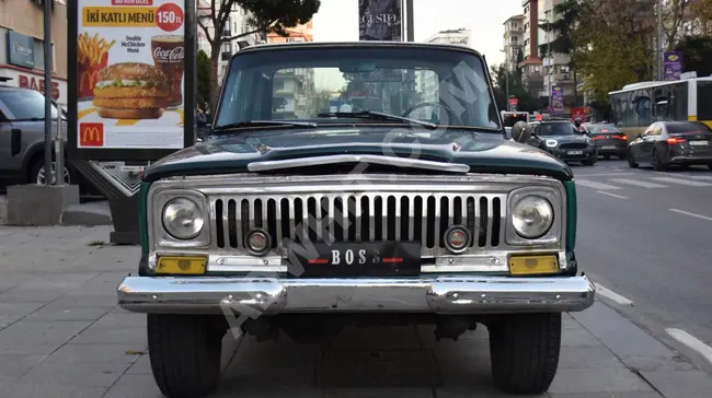 BOSS 1967 JEEP WAGONEER KLASİK ARAZİ ARACI EMSALSİZ