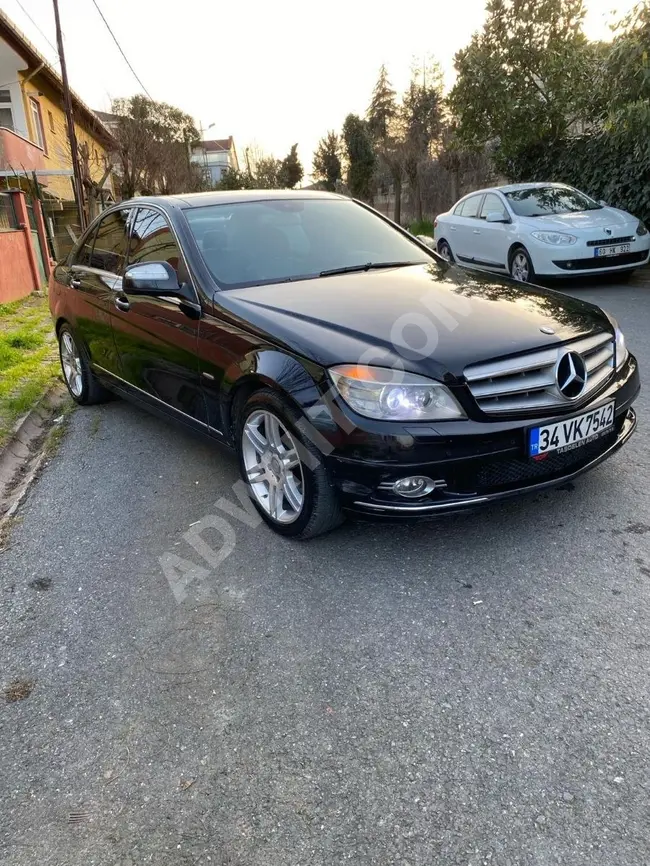 Mercedes - Benz C220 CDI AVANGARDE موديل 2008 سقف زجاجي, بدون تغيير