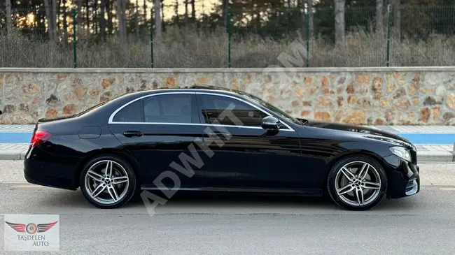 MERCEDES E200 AMG 9G بدون حوادث موديل 2016 - TRONİC من الوكيل - تدفئة -نظام ملاحة