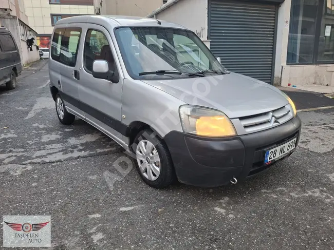 CITREON BERLINGO 1.9 DCI  بمكيف, موديل 2007, ببابين منزلقين, باكاج خلفي مفرد, يمكن سحب على بطاقة الائتمان