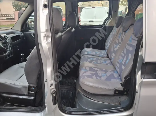 CITREON BERLINGO 1.9 DCI  بمكيف, موديل 2007, ببابين منزلقين, باكاج خلفي مفرد, يمكن سحب على بطاقة الائتمان