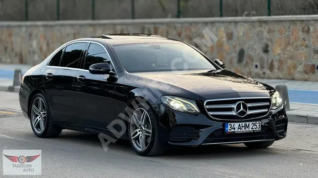 MERCEDES E200 AMG 9G بدون حوادث موديل 2016 - TRONİC من الوكيل - تدفئة -نظام ملاحة