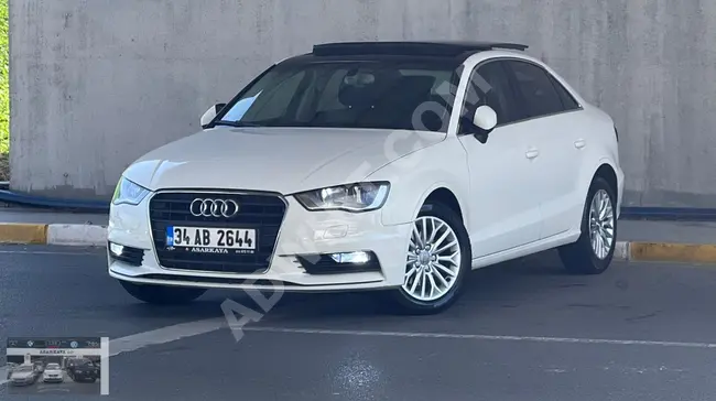 سيارة Audi A3 موديل 2014 - بمسافة 224.000 كم/ ثبات السرعة/ FULL