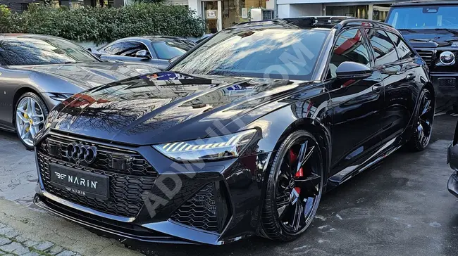 AUDI RS6 4.0 TFSI QUATTRO 2023 model with 600 horsepower from NARİN