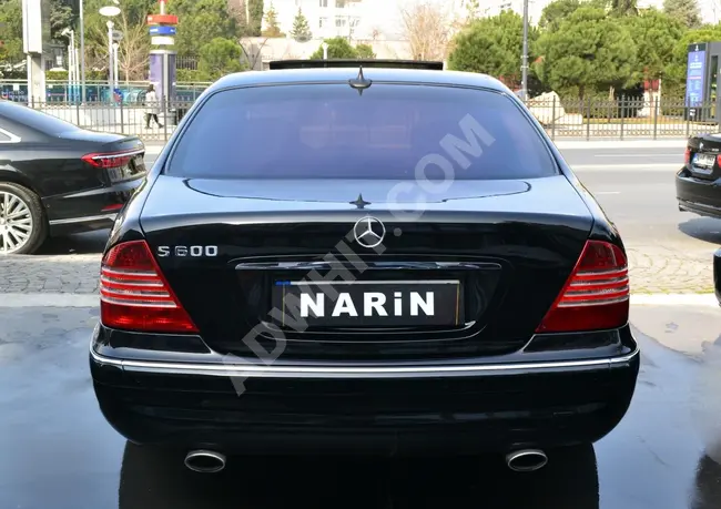 سيارة  MERCEDES S 600 LONG V12 موديل  2004 بقوة 500 حصان من NARİN