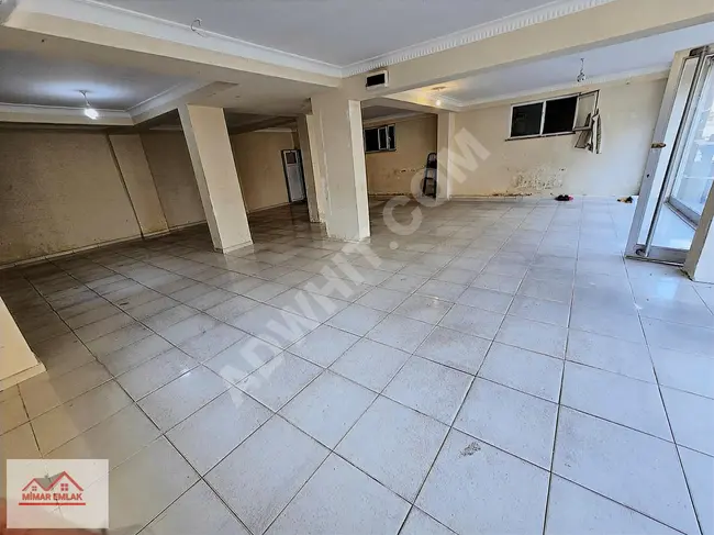 M. AKİFTE KİRALIK YENİ BİNADA 140M² DÜZ AYAK DUKKAN