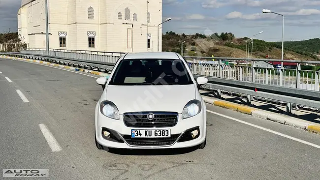 2014 - Fiat LİNEA 1.3 Mjet POP GSR - عداد اصلي - مسافة 108000 كم - ميزات اضافية - امكانية تقسيط 18 شهراً