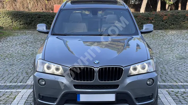 2013-BMW X3 PREMİUM 20D XDRİVE CAM TAVAN HATASIZ BOYASIZ 270'KM