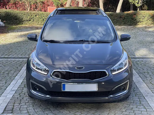 KIA CEED 1.6 CRDİ PREMİUM SW موديل 2015, سقف زجاجي, عداد 156.000 كم