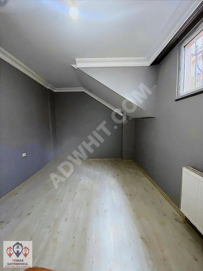 A newly painted apartment ready for move-in for rent in the ÜÇEVLER neighborhood