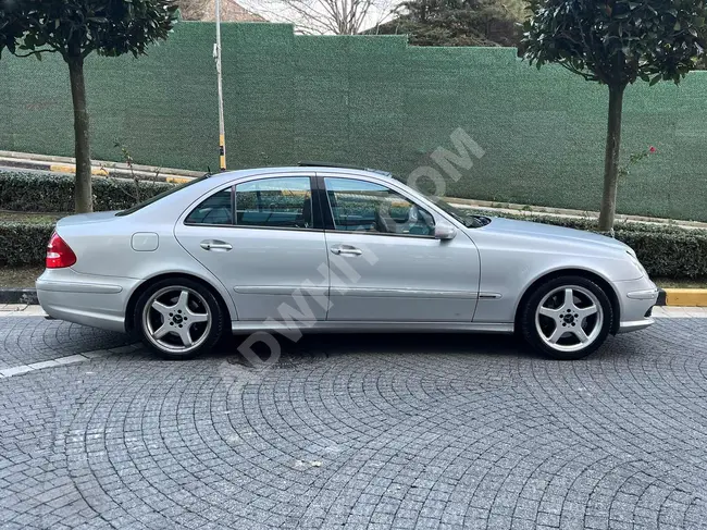 سيارة MERCEDES-BENZ E 500 ELEGANCE AMG موديل 2003 بقوة 306 حصان