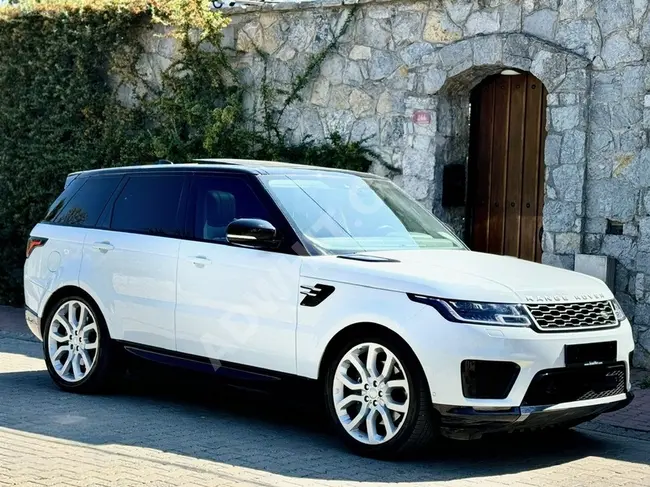 RANGE ROVER SPORT موديل 2018, من الوكيل, عداد 44.000 كم اصلي,  شفط, دعسات كهربائية, تبريد, MERIDIAN