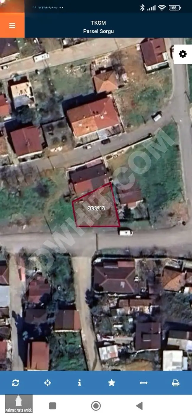 A plot of land measuring 315m2 for sale in the SULTANBEYLİ neighborhood, NECİP FAZIL.