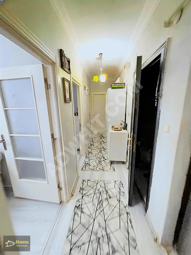 2+1 apartment with a garden on İKBAL Street from AKANSU