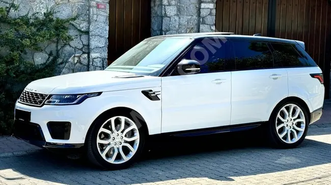 RANGE ROVER SPORT موديل 2018, من الوكيل, عداد 44.000 كم اصلي,  شفط, دعسات كهربائية, تبريد, MERIDIAN