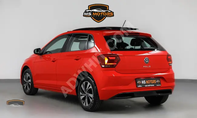 VOLKSWAGEN POLO موديل 2020, بدون طلاء, سقف زجاجي, APPLE CARPLAY, مساعد صعود التلال