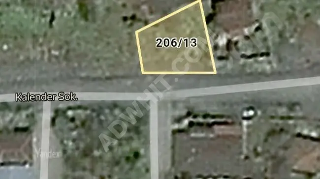 A plot of land measuring 315m2 for sale in the SULTANBEYLİ neighborhood, NECİP FAZIL.