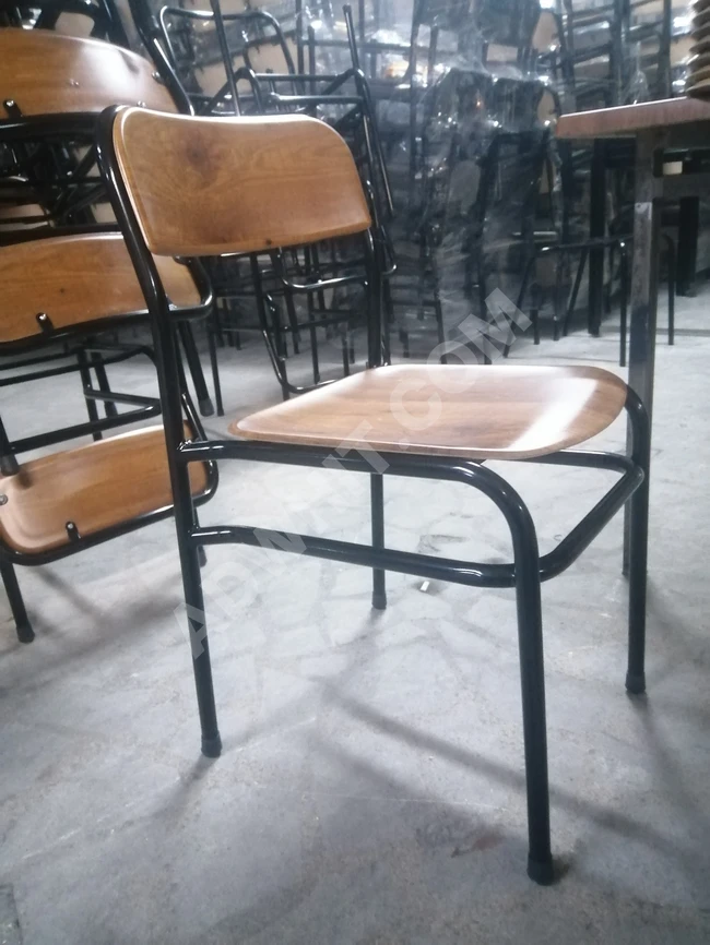 Chairs and tables