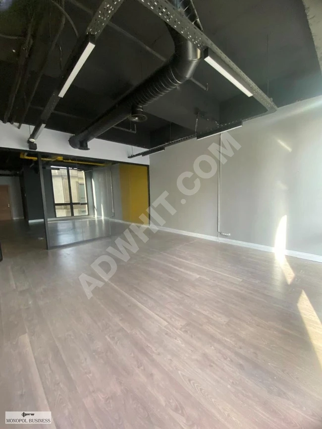 Empty office for rent in Building J - VİAPORT VENEZİA project with regular monthly rent