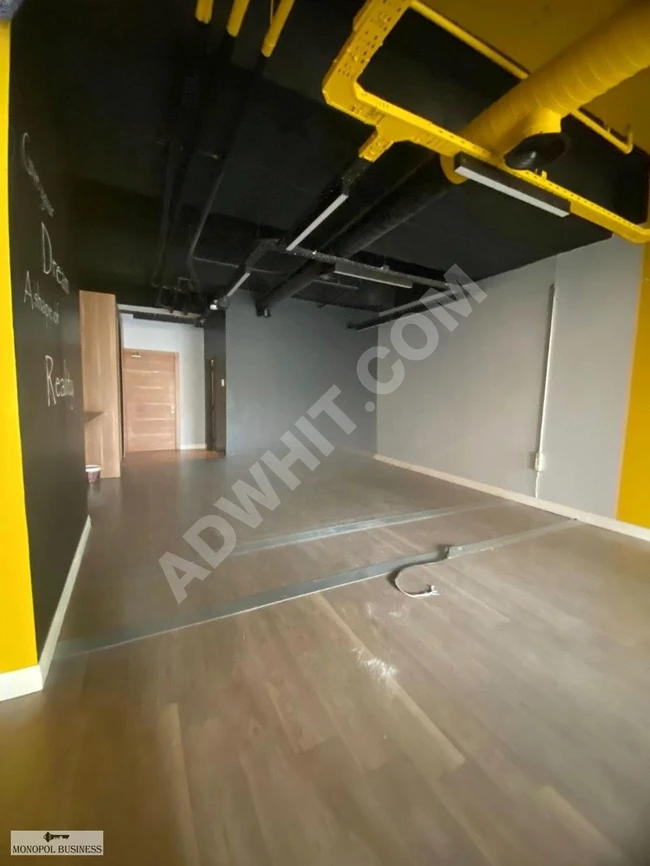 Empty office for rent in Building J - VİAPORT VENEZİA project with regular monthly rent