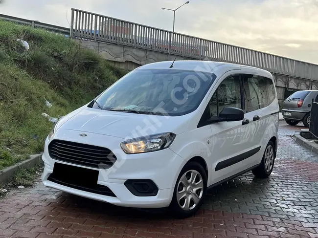 Ford Courier minivan model 2020 - with vehicle registration - without paint