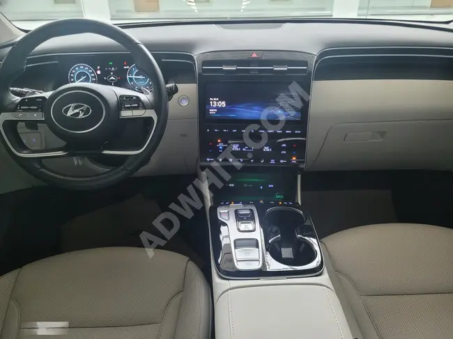 سيارة HYUNDAI TUCSON 1.6 CRDI ELITE PLUS 4x4 DCT  موديل 2022 - بمسافة 12.000 كم