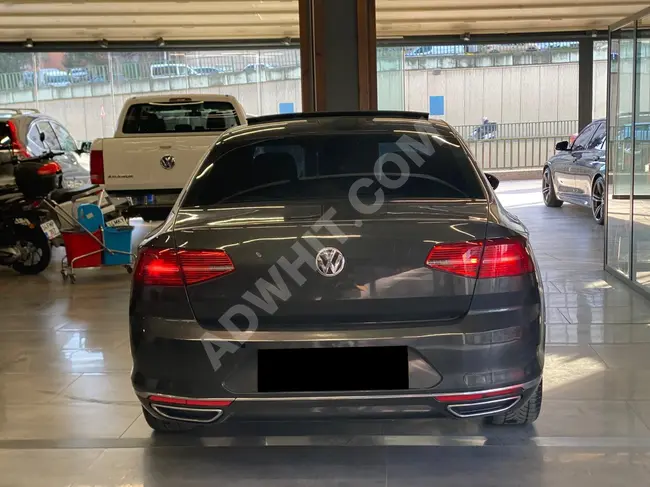 سيارة  VW PASSAT COMFORTLINE موديل  2018 ناقل حركة  DSG مع فتحة سقف ومصابيح LED