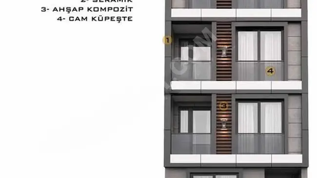 Duplex apartment 2+1 for sale in İCADİYE