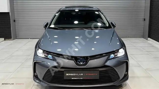 سيارة Toyota Corolla موديل 2021 بدون طلاء 66.000 كم فتحة سقف دخول بدون مفتاح رؤية خلفية