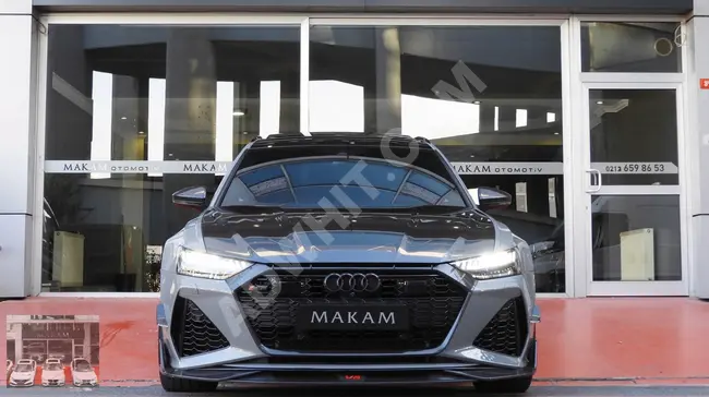 سيارة Audi RS6  موديل 2020 إصدار الوكيل/1008 حصان/صوت ثلاثي الأبعاد/كربون/سيراميك/AKS/HEAD UP