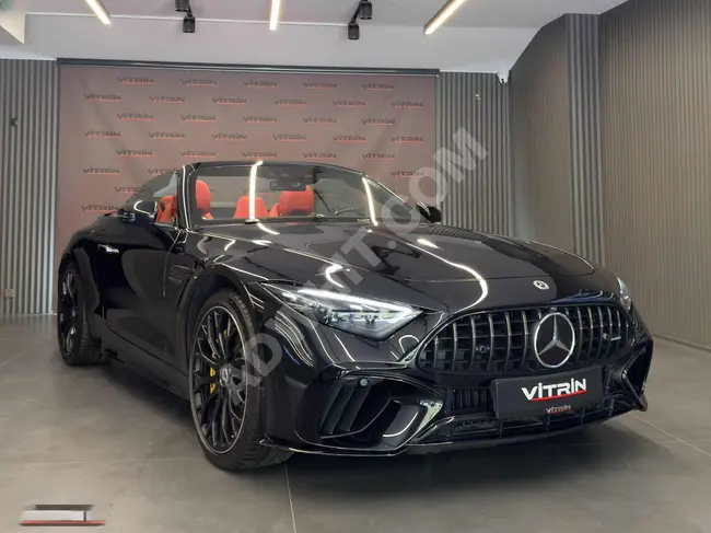 سيارة MERCEDES BENZ SL63 AMG موديل 2023 - CARBON - DİSTRONİC - نظام HEADUP