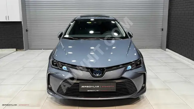 سيارة COROLLA  موديل 2021_50.000 كم_غير مطلية  _فتحة سقف_Flame X_تتبع المسار _كاميرا خلفية