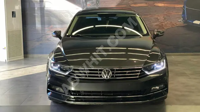 سيارة  VW PASSAT COMFORTLINE موديل  2018 ناقل حركة  DSG مع فتحة سقف ومصابيح LED